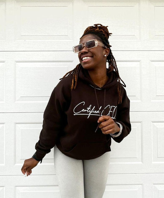 Certified CEO Clothing Dark Chocolate Hoodie